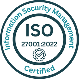 ISO/IEC 27001:2022 certified, information security management